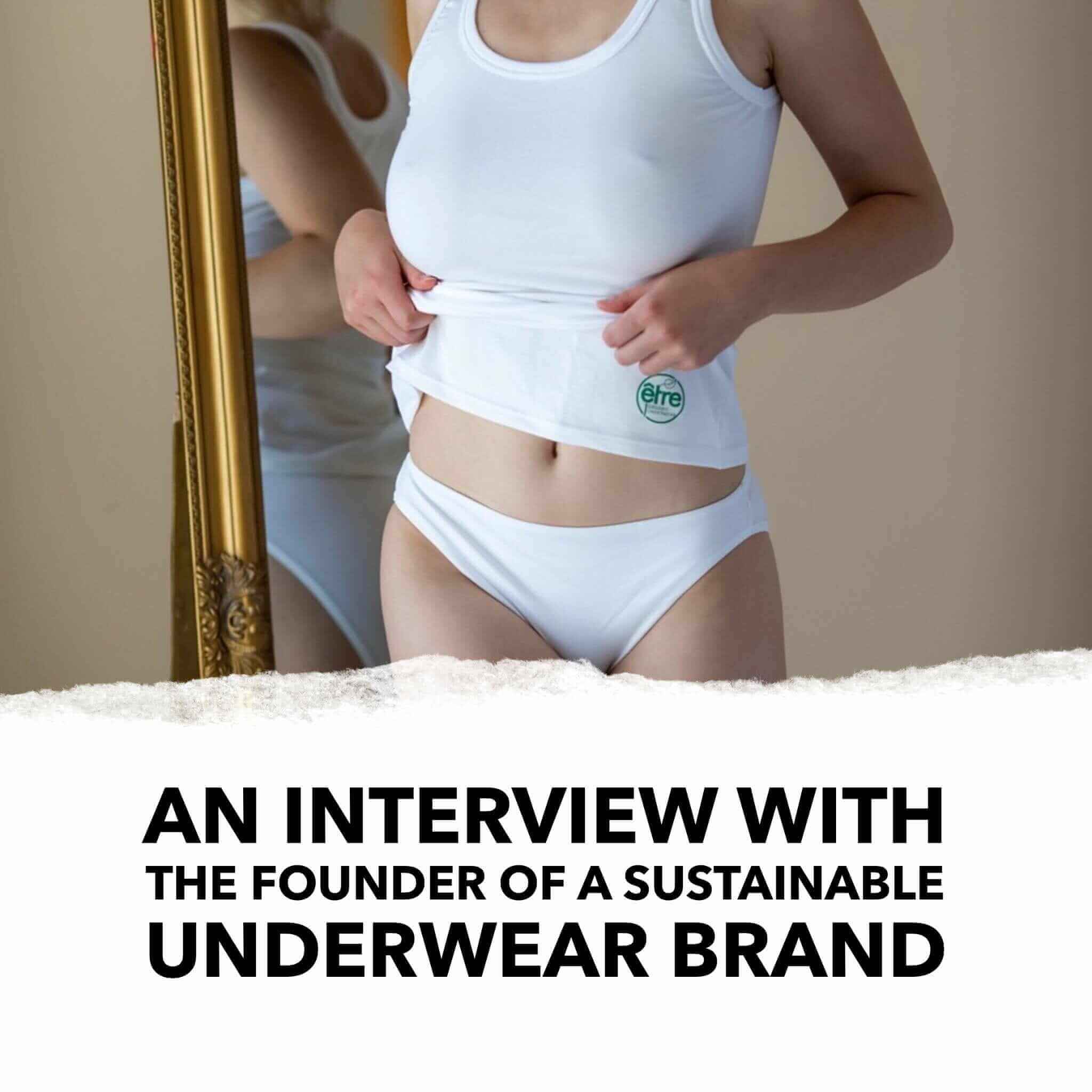 An interview with the founder of a sustainable underwear brand in hungary