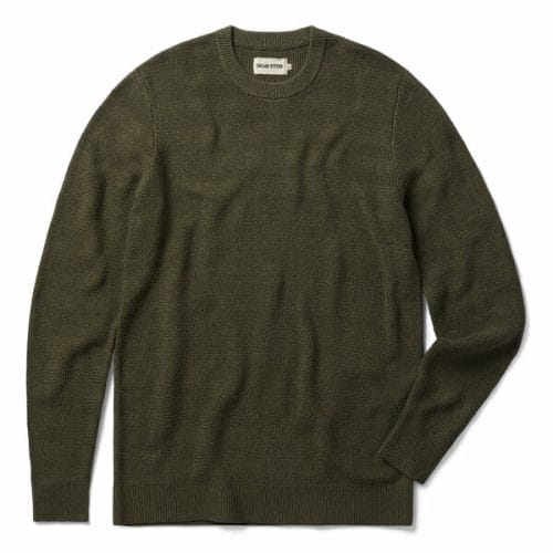The Hugo Sweater in Army