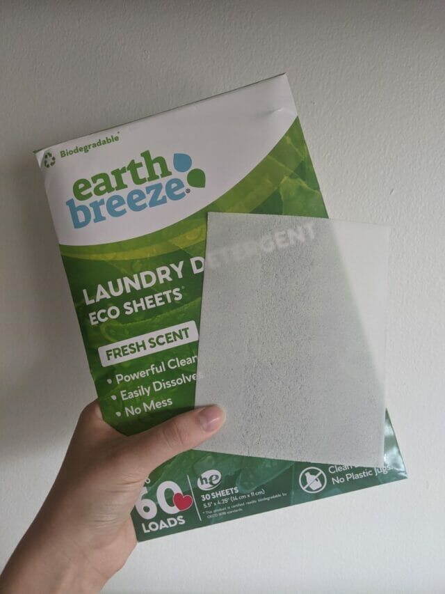 Earth Breeze Laundry Detergent Sheets - Pack of 30 for sale online