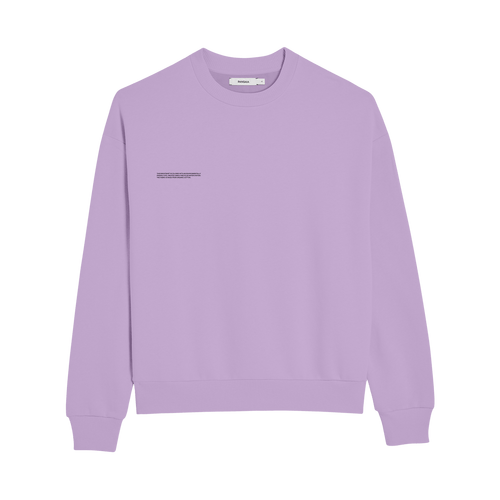 PANGAIA - 365 Midweight Sweater - orchid purple XXS