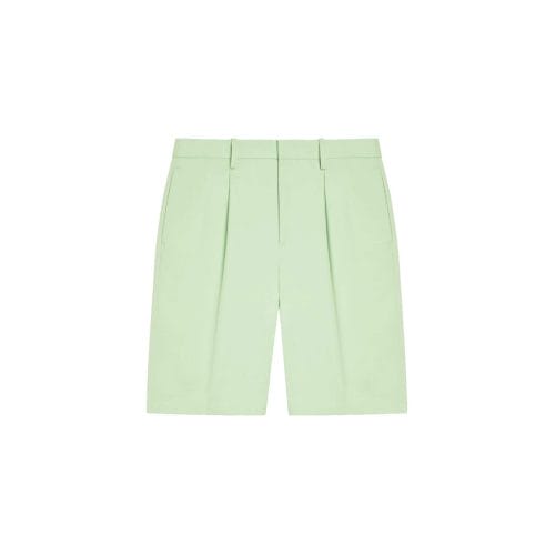PANGAIA - Men's Organic Cotton Tailored Shorts - pistachio L