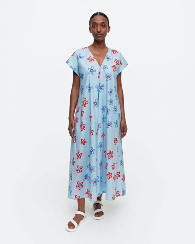 sustainable summer dresses marimekko