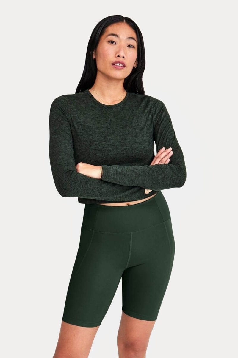 Moss ReSet Cropped Long Sleeve