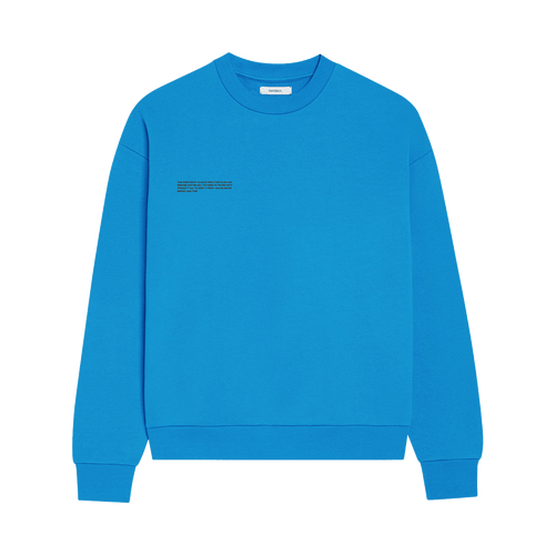 PANGAIA - 365 Heavyweight Sweater - cerulean blue XXS