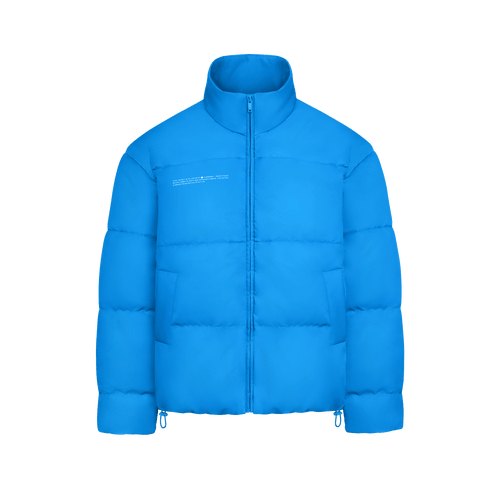 PANGAIA - FLWRDWN Bomber Jacket - cerulean blue L