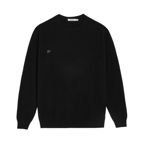PANGAIA - Recycled Cashmere Crewneck Sweater - black S