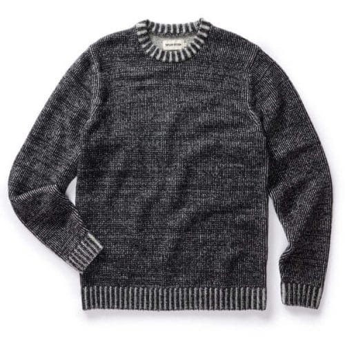 The Headland Sweater in Coal Heather