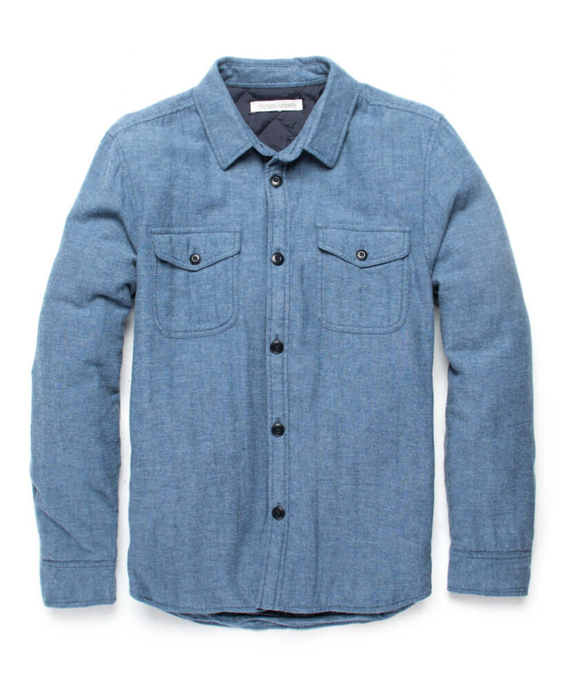 Transitional Flannel Shirt Jacket - FINAL SALE | Eco-Stylist