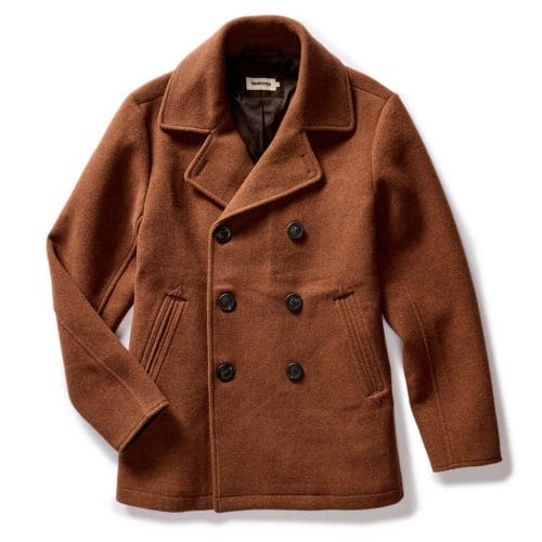 The Mariner Coat in Tarnished Copper Wool
