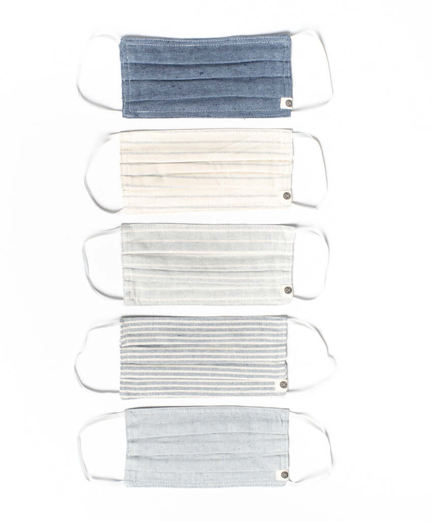 The New Denim Project X Outerknown Recycled Cotton Mask 3-Pack - FINAL SALE
