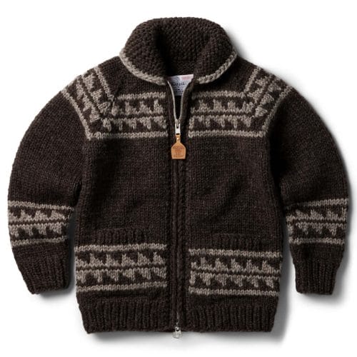 The Seawall Hand-Knit Sweater in Mahogany