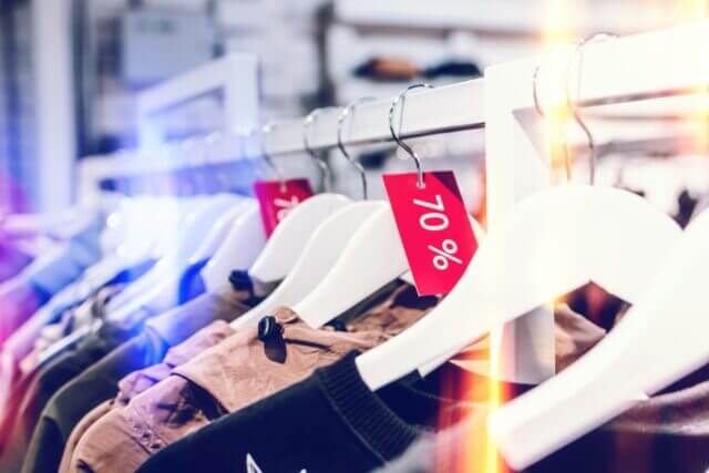fast fashion brands use sales to help drive overconsumption