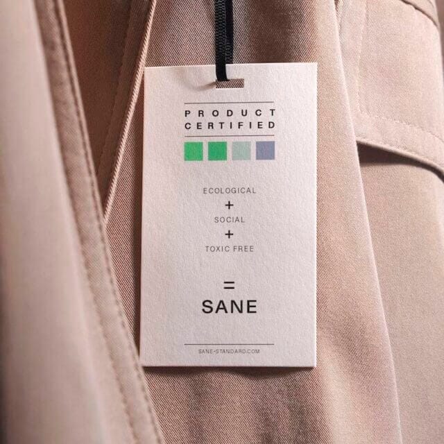 green fashion certification near me SANE-standard