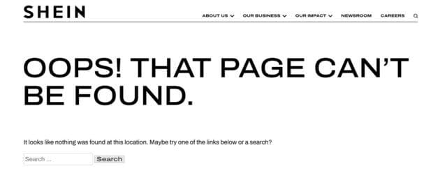 Is Romwe Getting More Sustainable? broken links