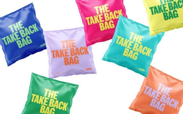 For Days Take Back Bag Clothing Recycling