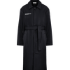 PANGAIA - Flower-Warmth Trench Coat - black XL
