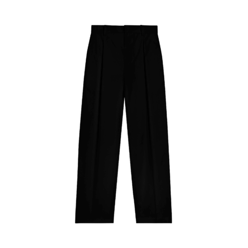 PANGAIA - Men's Cotton Tailored Trousers - black XL