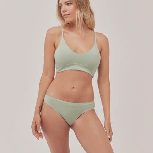 Women's Frosty Green Everyday Classic Fit Bikini 2X