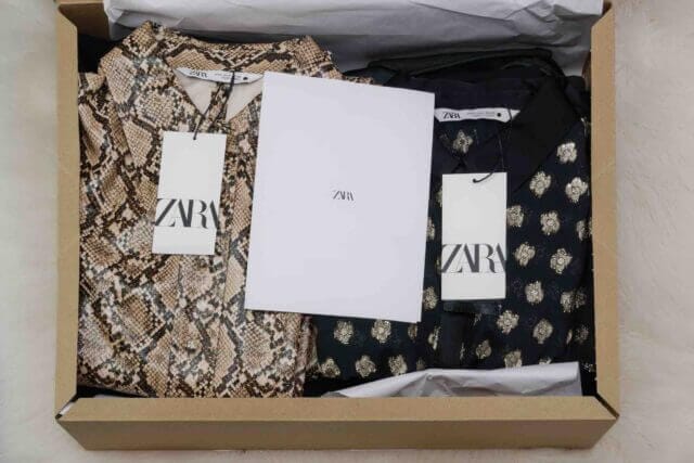 is zara sustainable_shirts in a box