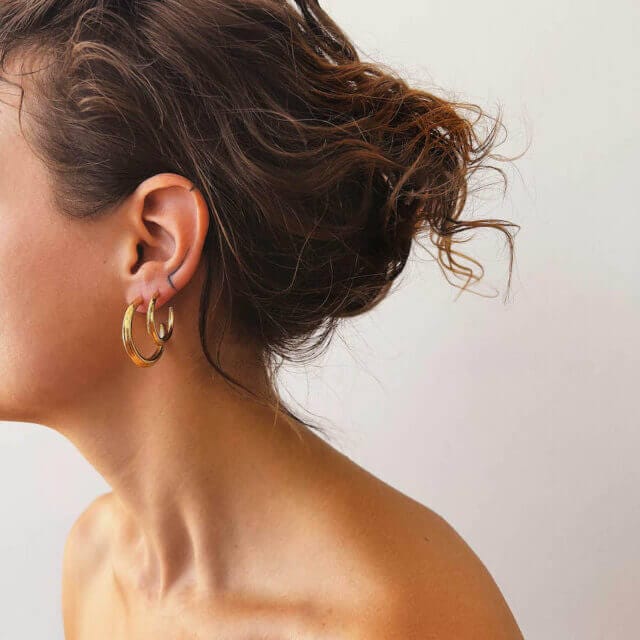 sustainable gold jewelry brand astor and orion