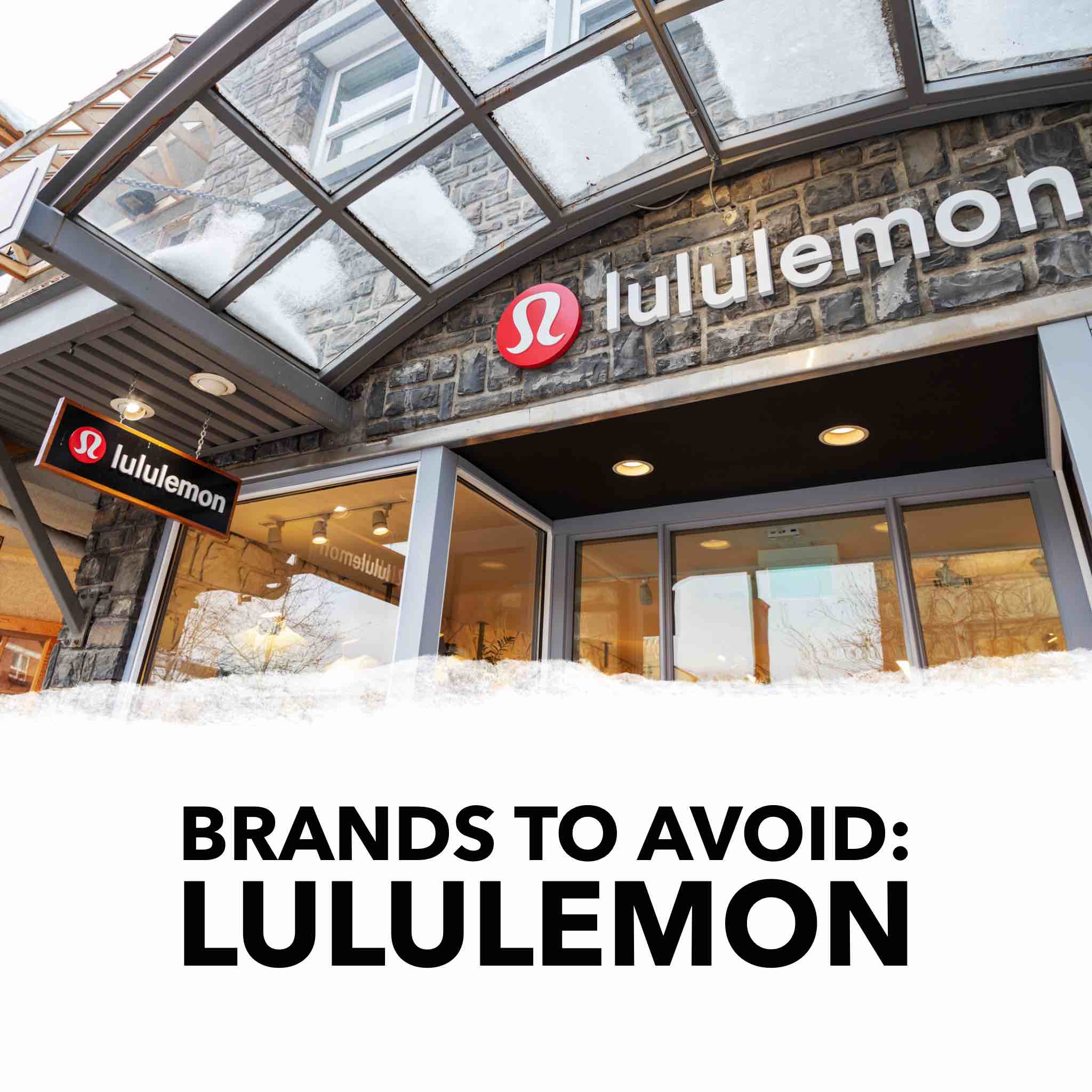 Brands to Avoid Lululemon