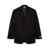 PANGAIA - Men's Cotton Oversized Tailored Blazer - black XXS