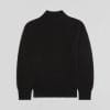 The Mock Neck Sweater Black