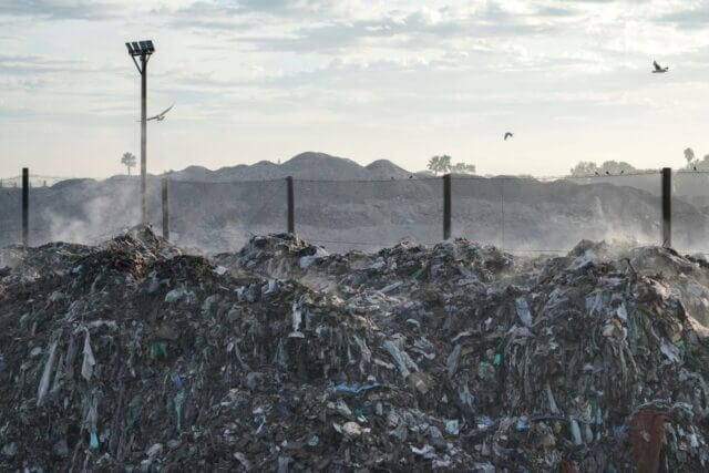 shein excessive textile waste landfill