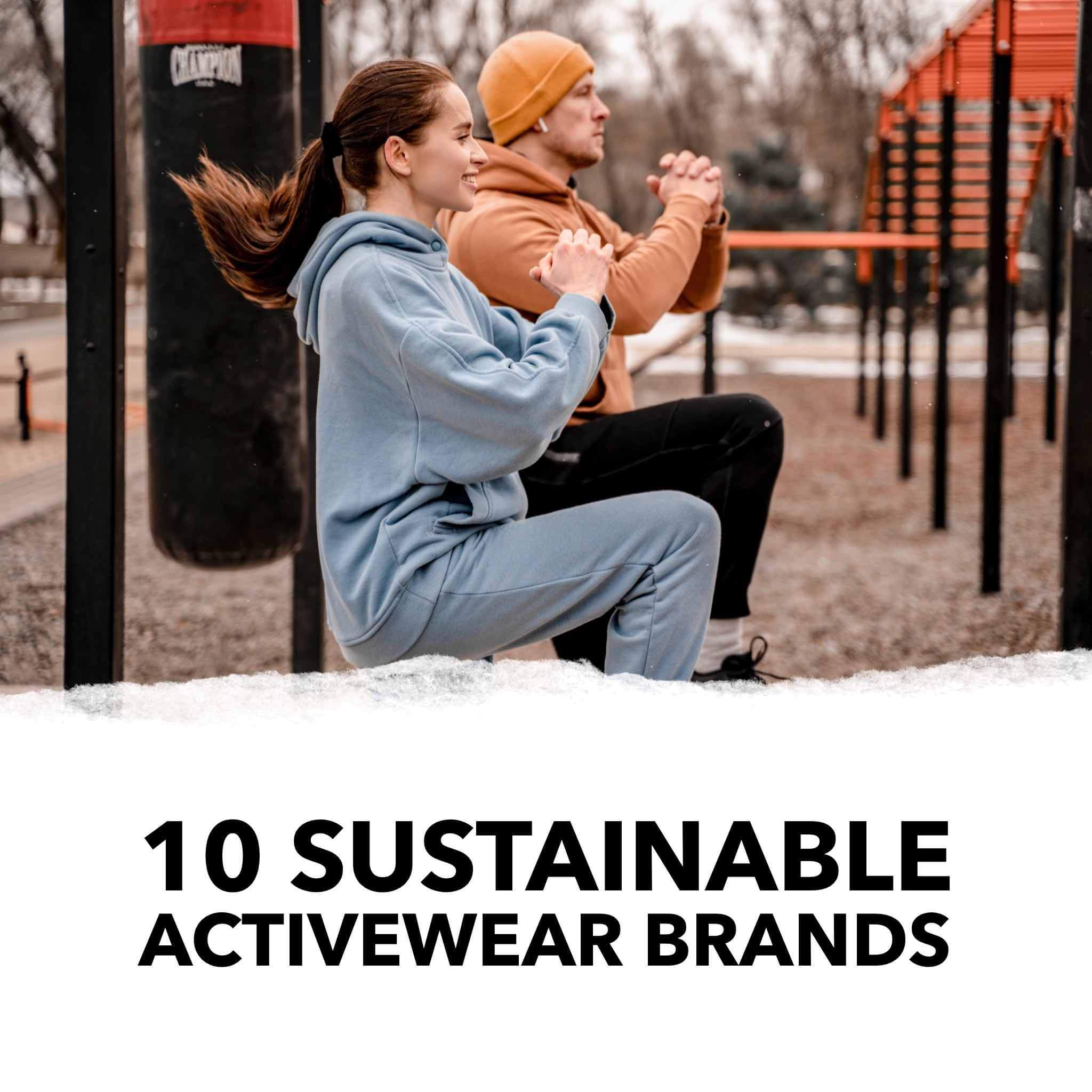 10 sustainable activewear brands