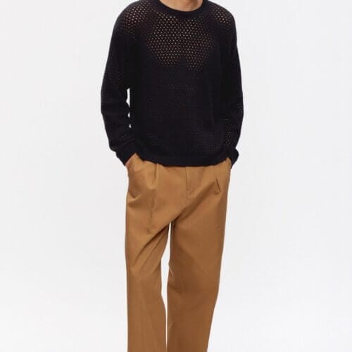 Kotn Men's Mina Sweater in Black, Size 2XS