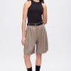 Kotn Women's Plaza Shorts in Brindle, Size 24