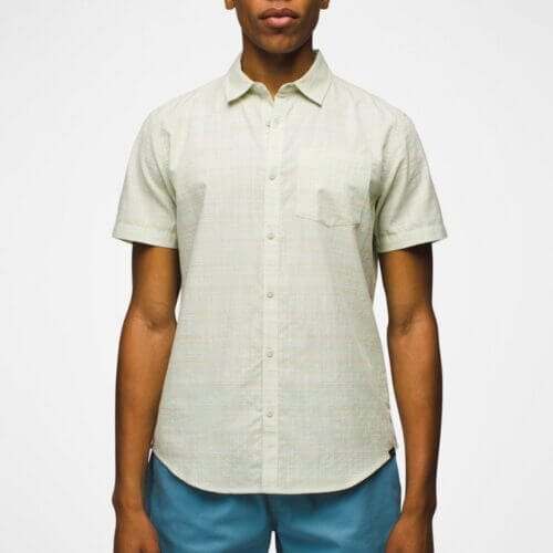 Men's prAna Groveland Shirt - Pale Aloe