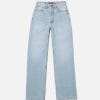 Nudie Jeans Clean Eileen Sunday Moon High Waist Loose Wide Fit Women's Organic Jeans W32/L30 Sustainable Denim