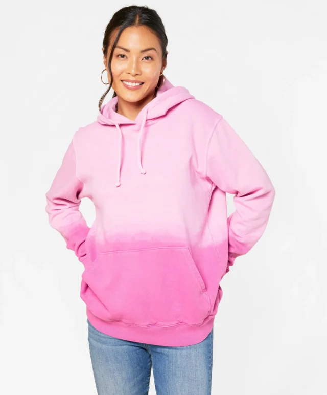 ombre hoodie, cotton hoodie