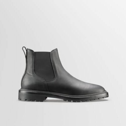 Koio | Fermo In Nero Men's Leather Chelsea Boots 16 (Us) / 49 (Eu)