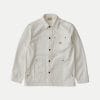 Nudie Jeans Chore Jacket Rebirth Offwhite Organic Jackets Small Sustainable Clothing