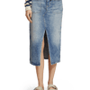 Women's Patch Pocket Midi Skirt - Maritime | Blue | Size Large | Scotch & Soda