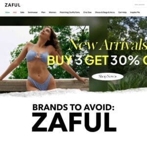 brands to avoid Zaful