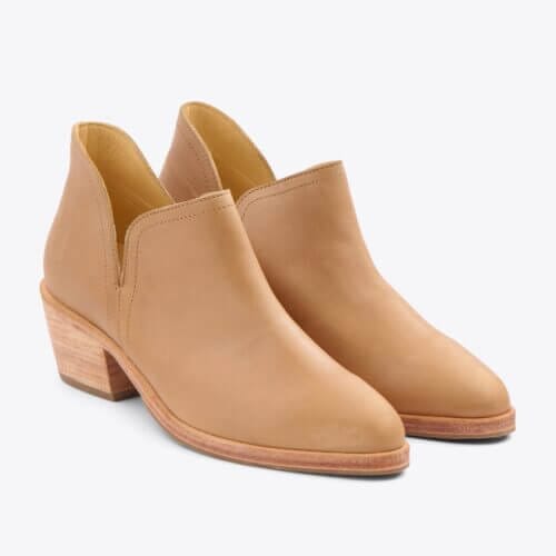 Classic Ankle Bootie Almond