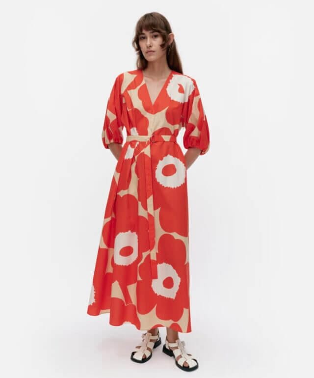 Marimekko Eco Friendly Summer Dress Print
