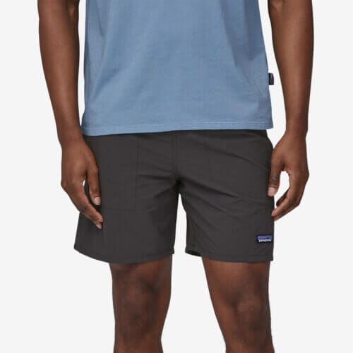 Patagonia Men's Baggies™ Lights - 6½" Inseam Shorts in Ink Black, Small - Short Length - Outdoor Shorts - Recycled Nylon/Recycled Polyester/Nylon