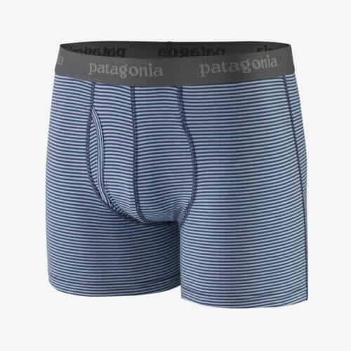 Patagonia Men's Essential Boxer Briefs - 3" Inseam in New Navy, Small - Short Length - Spandex/Tencel Lyocell