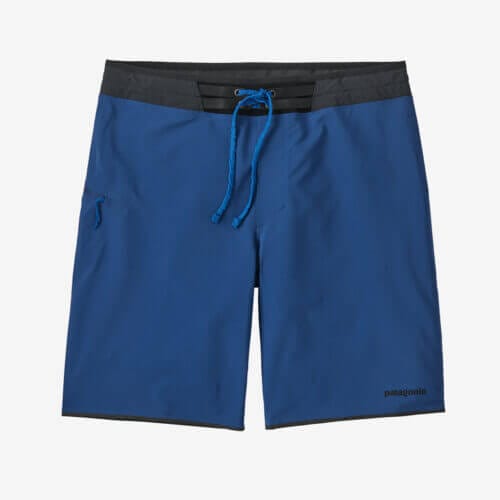 Patagonia Men's Hydrolock Boardshorts - 19" Inseam in Superior Blue, Size 34 - Recycled Polyester/Spandex