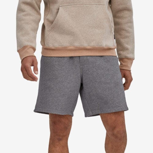 Patagonia Men's Mahnya Fleece Shorts - 7½" Inseam in Wavy Blue, Small - Short Length - Outdoor Shorts