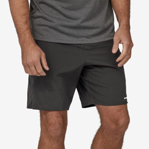 Patagonia Men's Multi Trails Shorts - 8" Inseam in Black, Small - Short Length - Trail Running Shorts - Recycled Polyester/Spandex