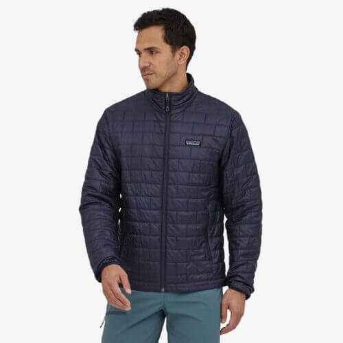 Patagonia Men's Nano Puff® Insulated Jacket in Classic Navy, Extra Small - Alpine & Climbing Jackets - Recycled Polyester