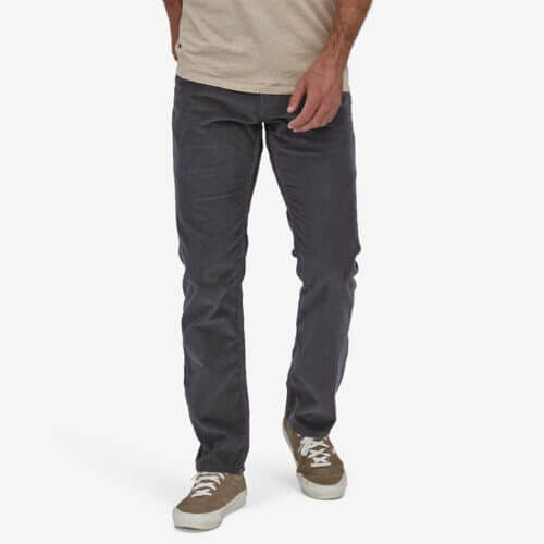 Patagonia Men's Organic Cotton Corduroy Jeans - Regular in Forge Grey, Size 28 - Outdoor Pants - Nylon