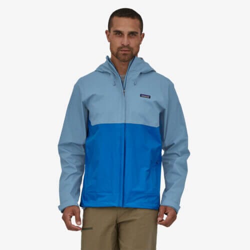 Patagonia Men's Torrentshell 3L Rain Jacket in Bayou Blue, Extra Small - Alpine & Climbing Jackets - Nylon