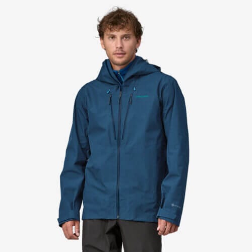 Patagonia Men's Triolet Alpine Jacket in Lagom Blue, Extra Small - Alpine & Climbing Jackets - Recycled Polyester