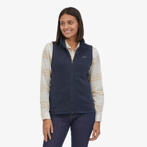 Patagonia Women's Better Sweater® Fleece Vest in New Navy, XXL - Fleece Vests - Recycled Polyester